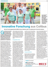 Innovative Forschung aus Cottbus